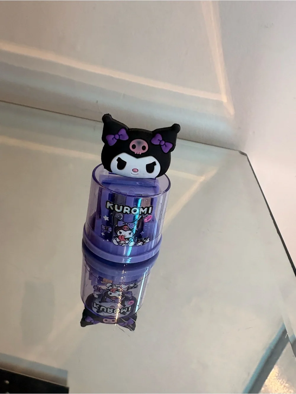 Kuromi pencil sharpener